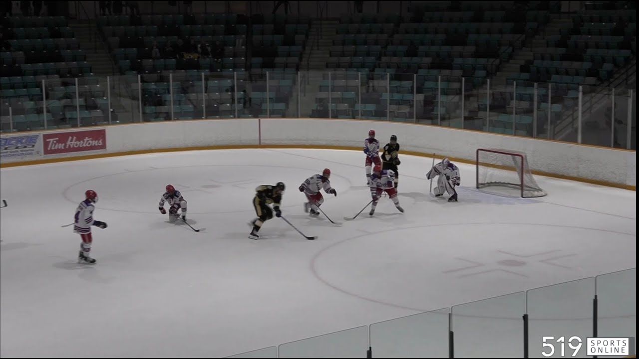 Хоккей до 15 лет: «Китченер-младший Рейнджерс» против «Ватерлоо Вулвз»