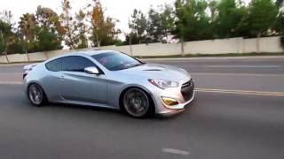 13 Hyundai Genesis coupe 3.8 rolling shots