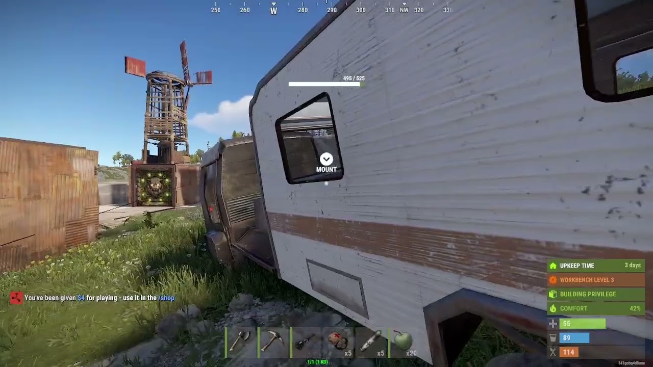 Rust Gameplay – Chill Rust Solo | Farming, Crafting & Building