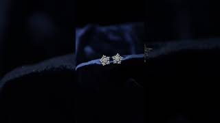 Fine Diamond Cluster Studs for Everyday Luxury 💎 #DreamDiamonds #ClusterDesign #DiamondEarrings