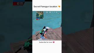 secret Flaregun location 🥵 subscribe for more 💗#viral #bgmi #tipsandtricks #funny #bgmishorts