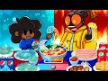 Hot VS Cold Food Challenge (Carol vs Whitty) - Friday Night Funkin' Animation Mukbang