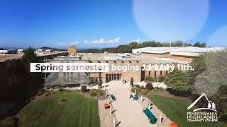 Spring semester begins this January.