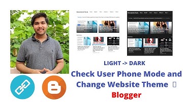 Change Theme According to Device Theme | CSS | Change blogger theme Automatically | Mr Programmer