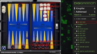 Digigammon Automatic Transcription System - Test Match #3 (9 pts) – Knupfer vs. Ashkenazi