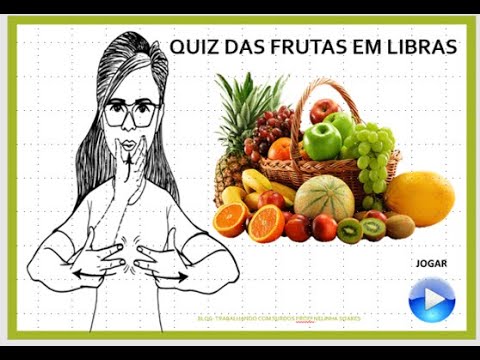 Quiz Libras - Jogo de perguntas - Atividades em Libras