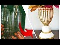 Plastic Bottle Flowers Vase Ideas - Easy Home Decor - Best Waste