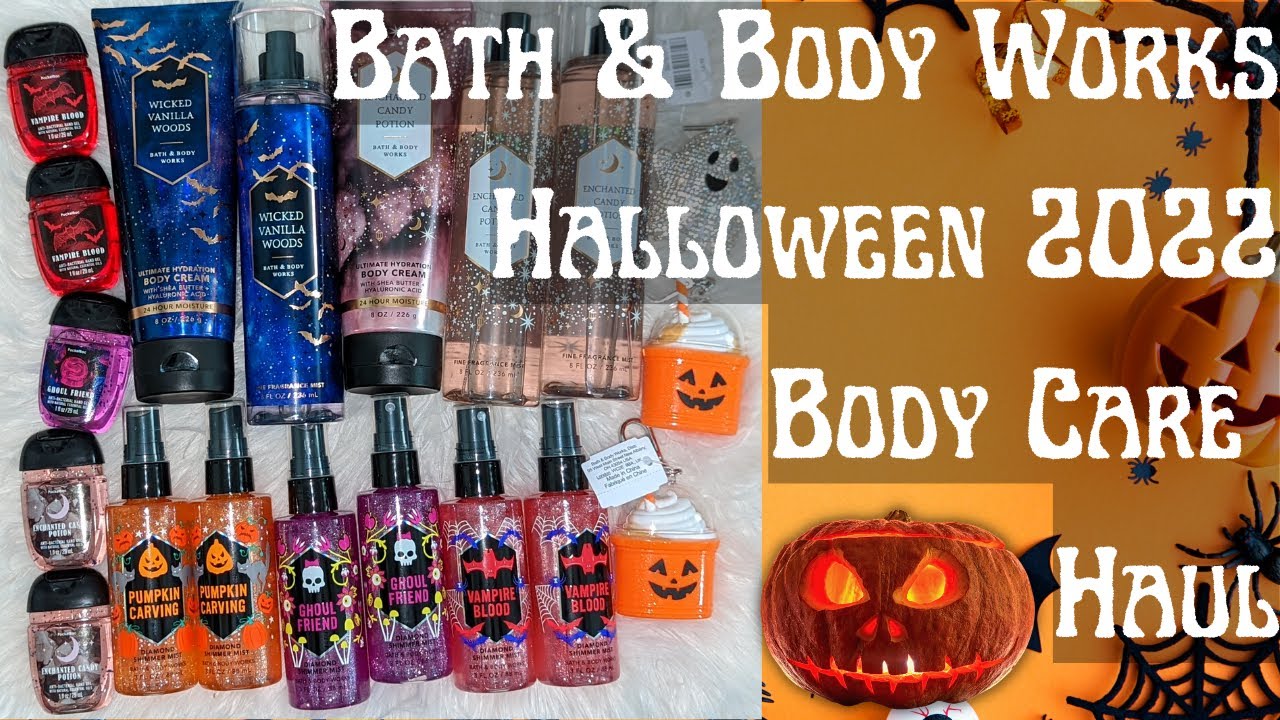 🎃Bath & Body Works Halloween 2022 Body Care Haul + More Halloween