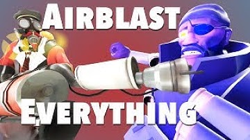 TF2 Quick Pyro Tips: An Airblast and Reflect Guide