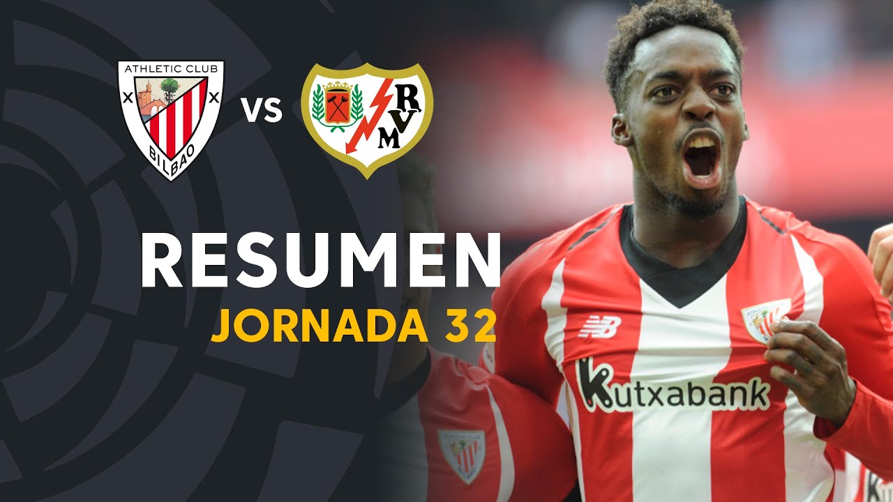 Resumen de Athletic Club vs Rayo Vallecano (32) YouTube Resumen de Athletic Club vs Rayo Vallecano (32) YouTube