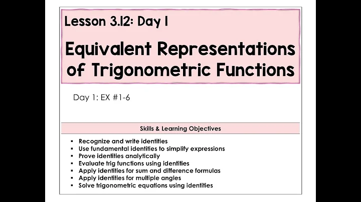 3.12-A Equivalent Representations Video