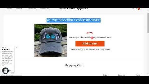 Shopify Upsell feature without any app on cart page
