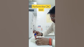 Lab technician 🥼 CBC test #shortfeed #viral #laboratory #labtechnician #bloodborne #medical