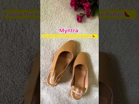 Prettiest Nude Heels Youtubeshorts Shorts Youtubeshorts Myntra Fashion Haul Unboxing 