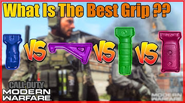 The Commando Foregrip VS The Ranger Foregrip - What Is The BEST Foregrip in Modern Warfare Warzone