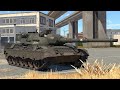 War thunder leopard a1a1 l44 german main battle tank gameplay 1440p 60fps