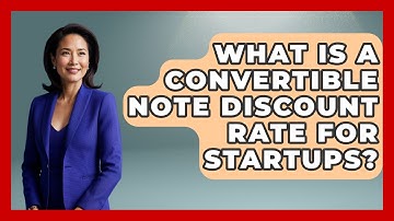 What Is A Convertible Note Discount Rate For Startups? - Founders Supporting Founders