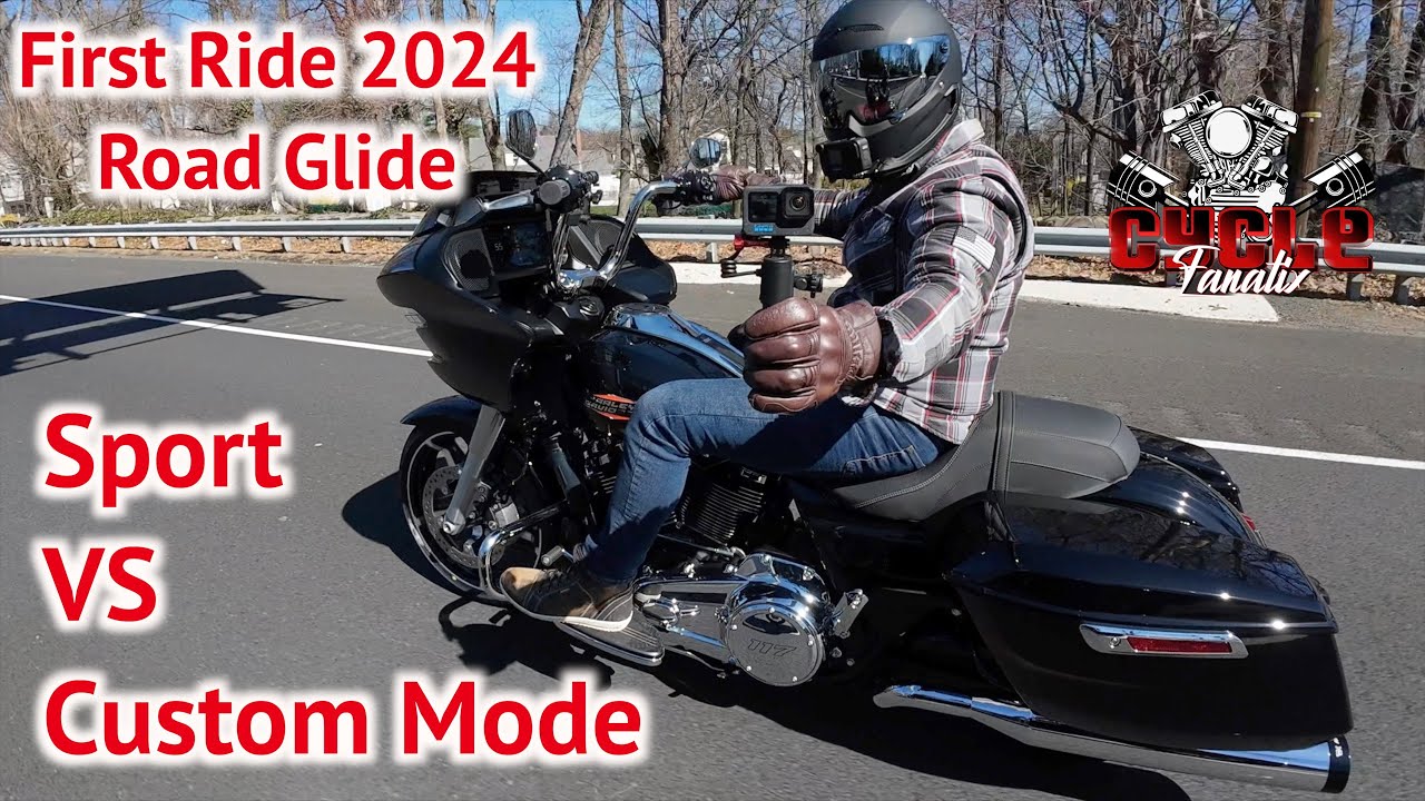 Which Riding Mode Is The Fastest ? 2024 Harley Davidson Road Glide #harleydavidson #cyclefanatix