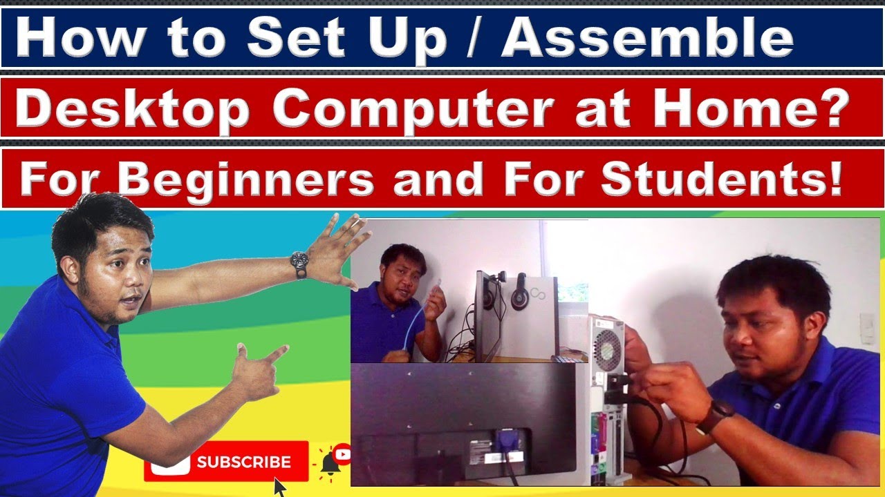 How to Set Up or Assemble Desktop Computer? | For Beginners and ...