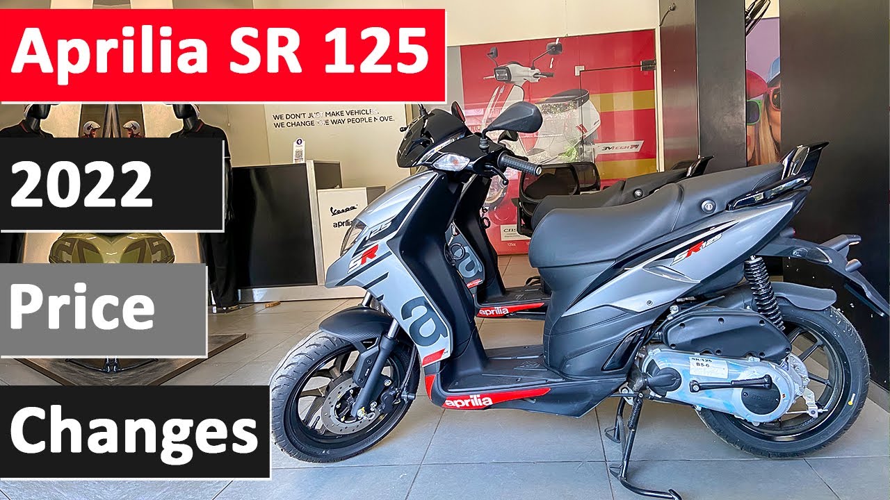 Aprilia SR 125 New Model 2022 Review | Aprilia SR 125 2022