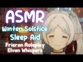 [ASMR] Frieren Watches Over You by the Fire 🔥🌙 Grimoire Cataloging, Soft Whispers & Trigger Variety