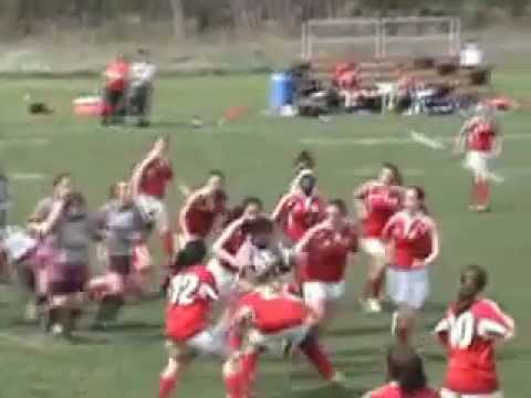 Vassar Women's Rugby Try of the Week 4-14-12 Marga...