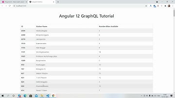 Angular 12 GraphQL Tutorial Working Demo