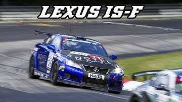Lexus IS-F CCS-R - nice V8 sounds and downshifts (VLN)