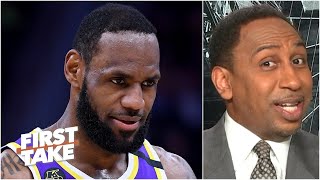 LeBron \& the Lakers will be more ready than the Clippers when NBA returns - Stephen A. | First Take