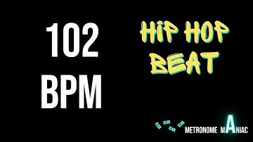 Drum loop - HIP HOP beat - 102 BPM