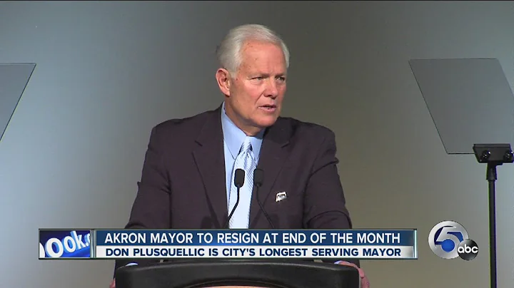 Akron Mayor Don Plusquellic stepping down after 28...