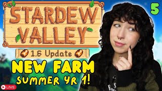 Will we finally see green rain today? | Summer Yr 1 | Stardew Valley 1.6