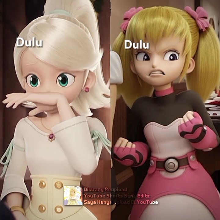 Putri Sena & Laura Dulu VS Sekarang😍😆 #monkart #monkartseason2 #edit