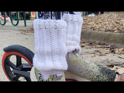 Гетры крючком.
