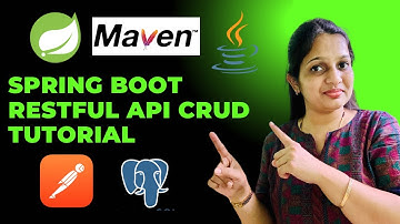 Spring Boot RESTful API CRUD tutorial in Java | PostgreSQL | Postman | Maven
