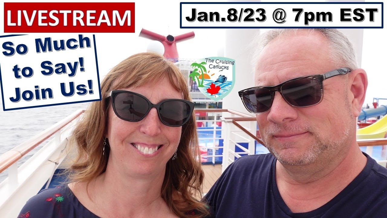 LIVE Jan.8/23 - Group Cruise? and JUST back from Cruising from California