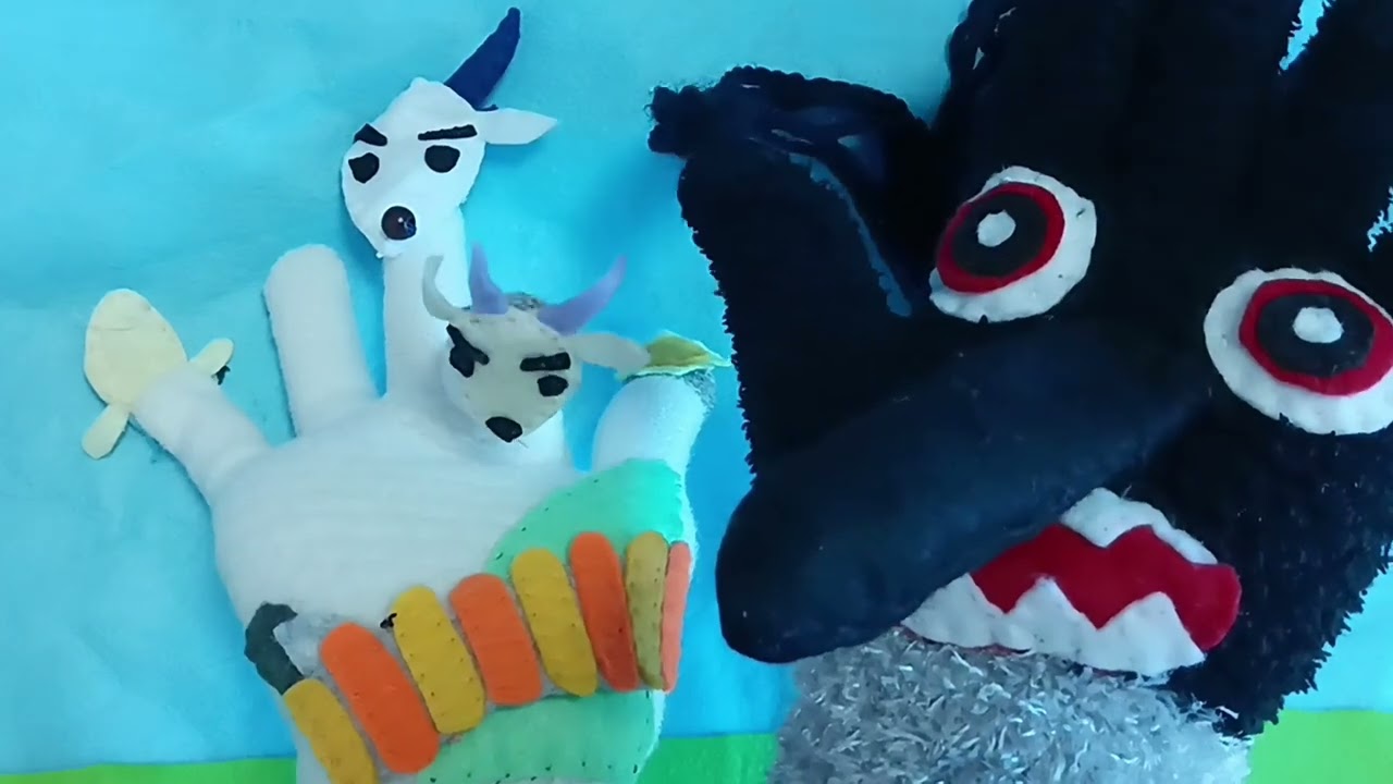 🧤シアター】 #3匹ヤギのガラガラドン🐐🐐🐐 #TheThreeGoats - YouTube