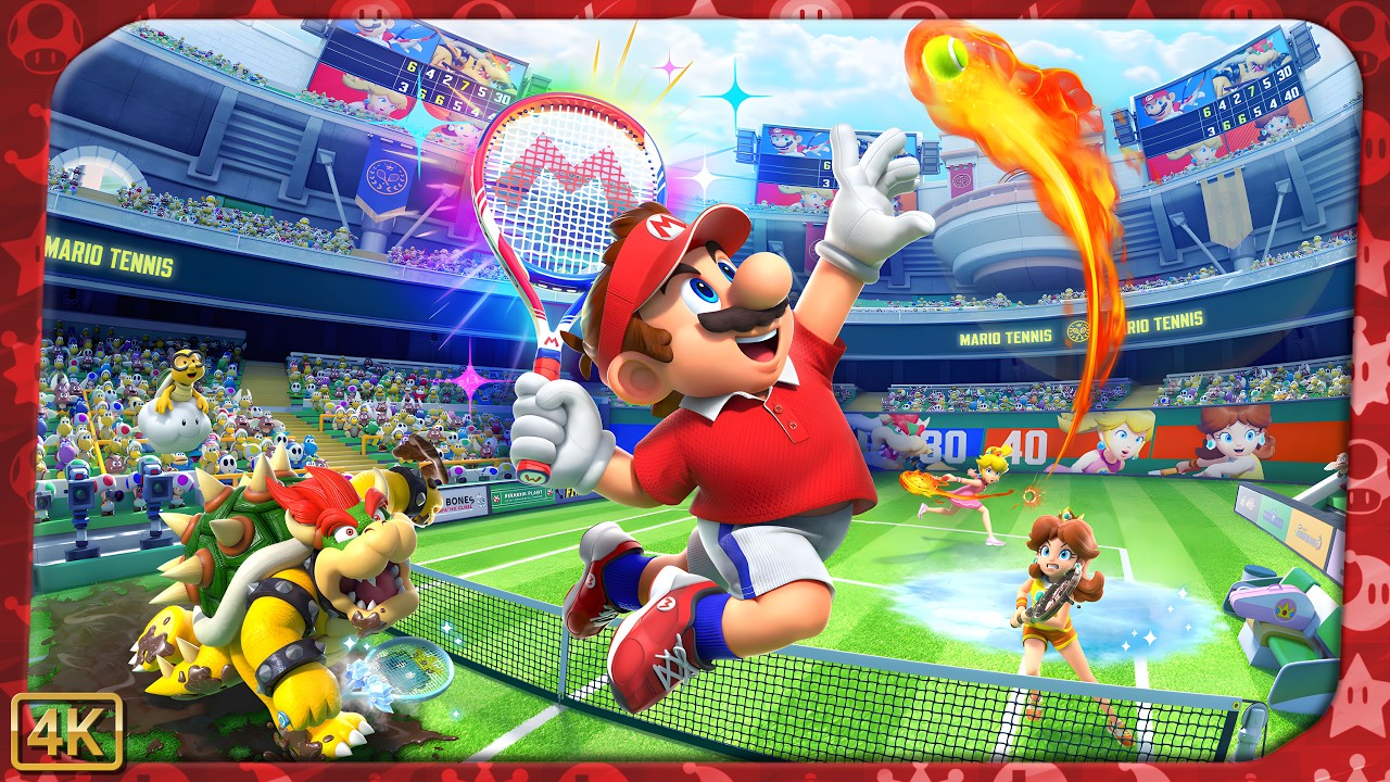 Mario Tennis Fever ⁴ᴷ Full Playthrough (Story Mode)