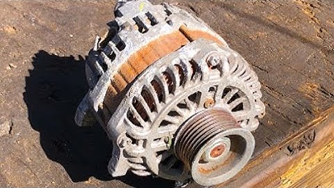 Alternator for scrap