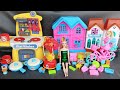 9 Minutes Satisfying With Unboxing Barbie Princess Kitchen and House Set Toys Review Toys | ASMR