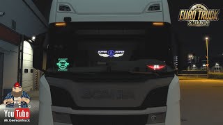 [ETS2 v1.43] Led Plates for all Scania Trucks (RJL included) *Convoy ready*