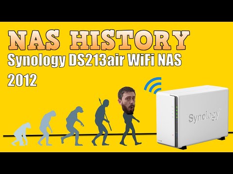NAS History - Synology DS213air NAS from 2012