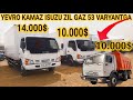 29 IYUL QOQON MASHINA BOZORIDA ISUZU GAZ 53 ZIL VAYEVRO KAMAZLAR VARYANTI BARTERGA BANK BOR