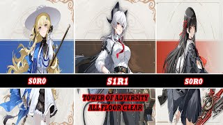 Zani, Phoebe &amp; Chisa Clears TOA ALL Floor With EASE | Wuthering Waves