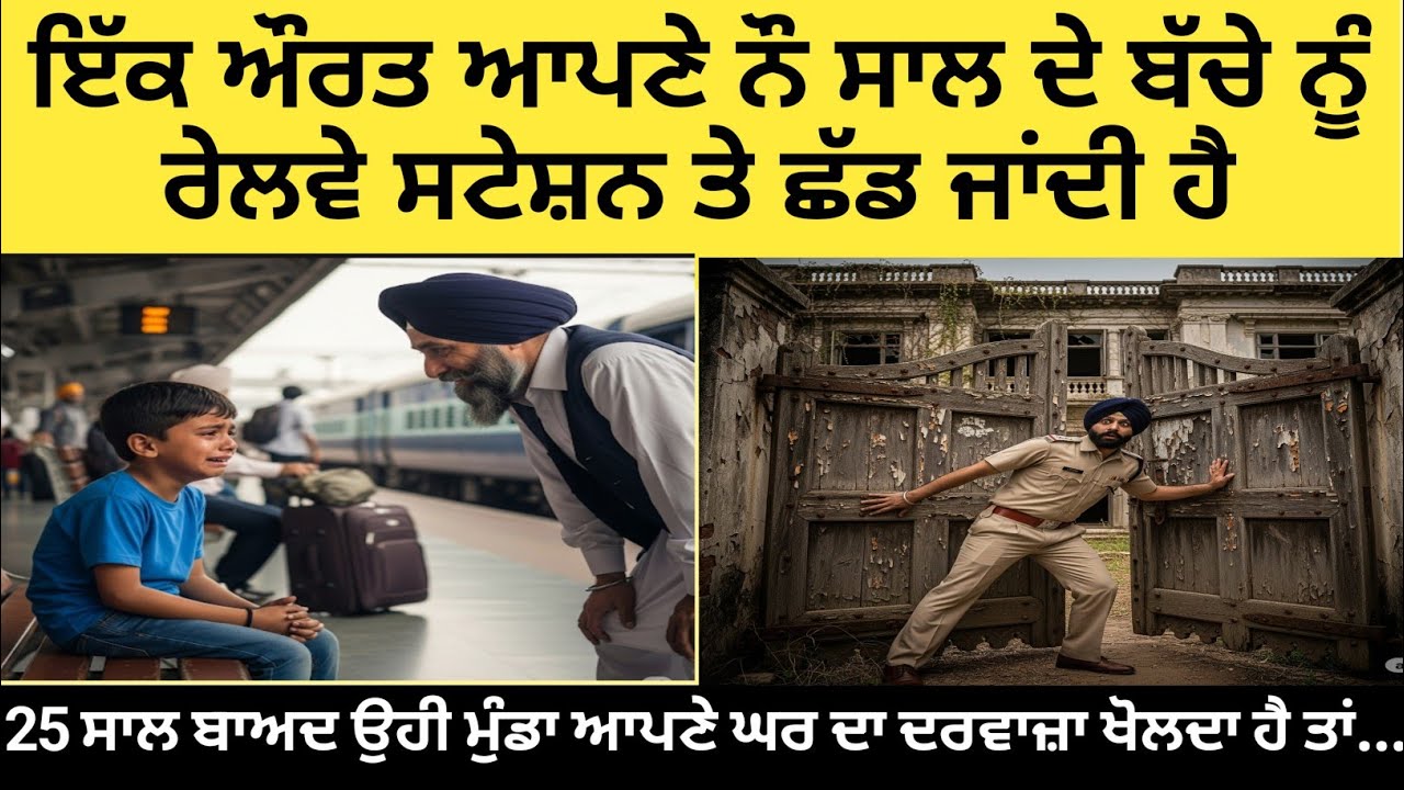 ਨੌ ਸਾਲ ਦੇ ਬੱਚੇ ਨੂੰ ਉਸਦੀ ਮਾਂ ਰੇਲਵੇ ਸਟੇਸ਼ਨ ਤੇ ਛੱਡ ਕੇ ਚਲੀ ਜਾਂਦੀ ਹੈ, 20 ਸਾਲ ਬਾਅਦ ਉਹੀ ਮੁੰਡਾ...