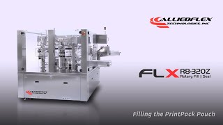 FLX R8 320Z Filling PrintPack Pouch