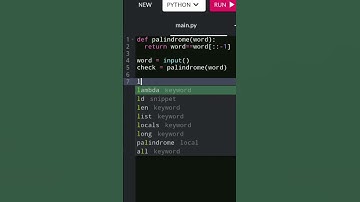 Palindrome Program in python | Using function | LearnRepeatDaily #PyCodeSeries - 1 | #palindrome