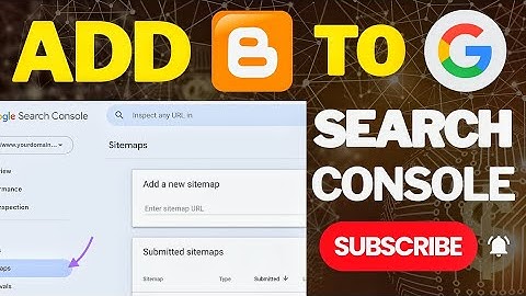 How to Submit a Sitmap in Google Search Console | Generate & Submit sitemap for Blogger