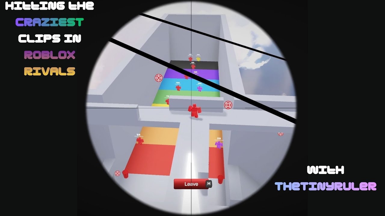 Hitting the CRAZIEST clips in Roblox RIVALS With TTR - YouTube