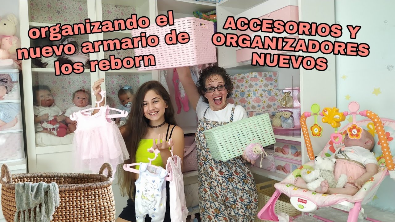 CÓMO ORGANIZO LA CAJONERA DE LA ROPITA Y ACCESORIOS DE MI NUEVA BEBE REBORN+COMO  VAMOS A LLAMARLA 